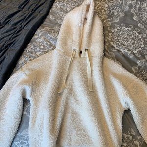 Hooded Sherpa Pullover